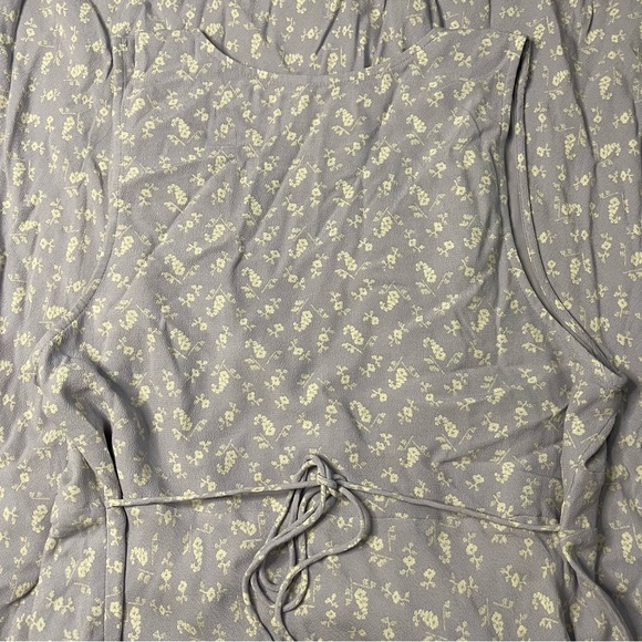 Treasure & Bond Lilac Floral Maxi Dress Purple - Picture 5 of 6